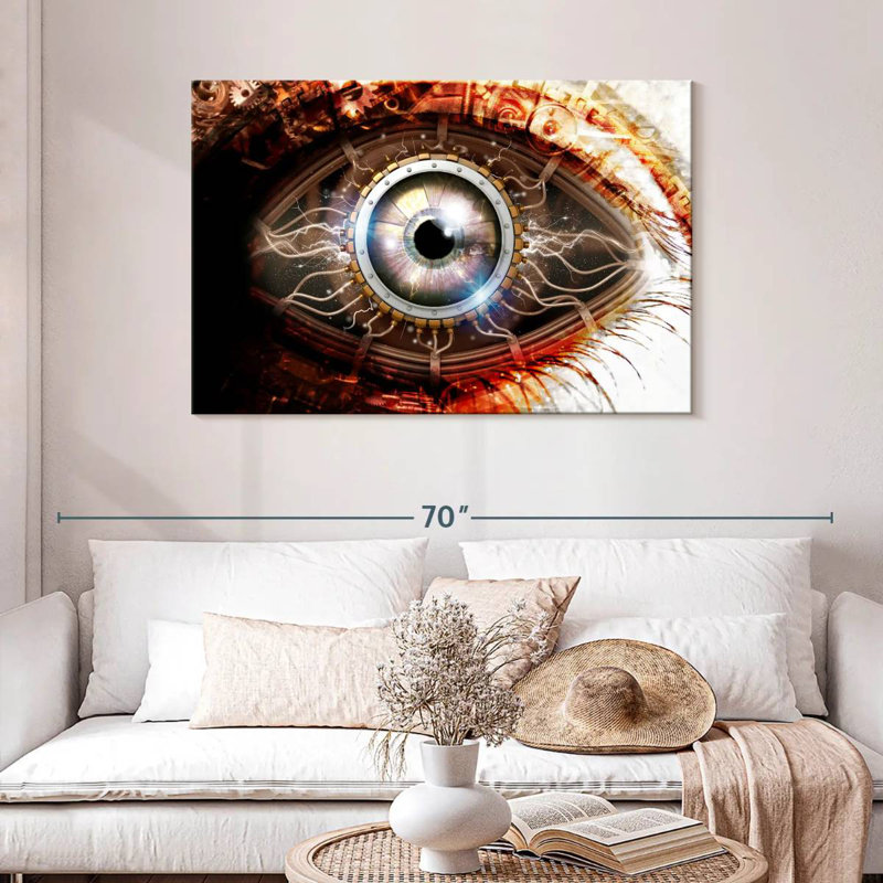 Kelan Bionic Eye, 30" H x 45" W