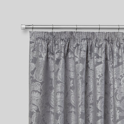 Full Stop Antique Brass Adjustable 160cm to 300cm 2cm Single Curtain Pole