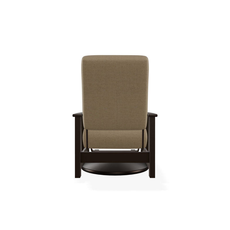 Leeward Polymer Outdoor Lounge Chair, Kona, Wren