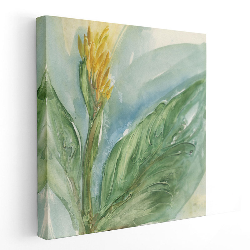 «Exotic Flower II», reproduction d'art sur toile, H 24 po x l 24 po