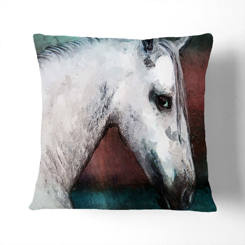 Square Throw Cushion, Stone, 55cm H x 55cm W x 20cm D