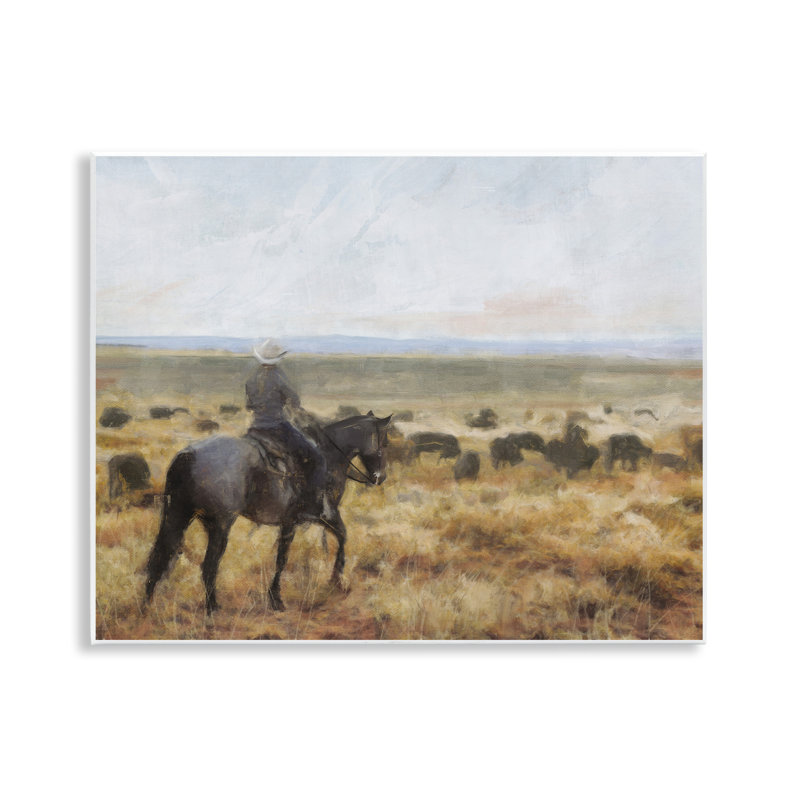«On The Range Cowboy» par Nina Blue