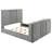 Upholstered Panel TV Bed