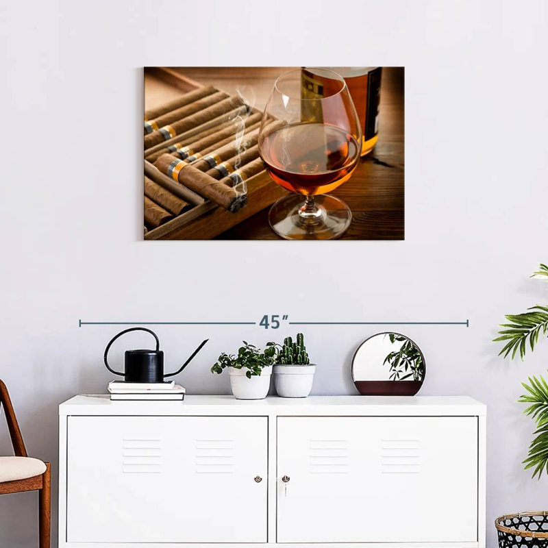 Senne Cuban Liquor And Cigar, 20" H x 30" W