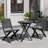 24.In  Round Patio Folding Wood Table-92328403