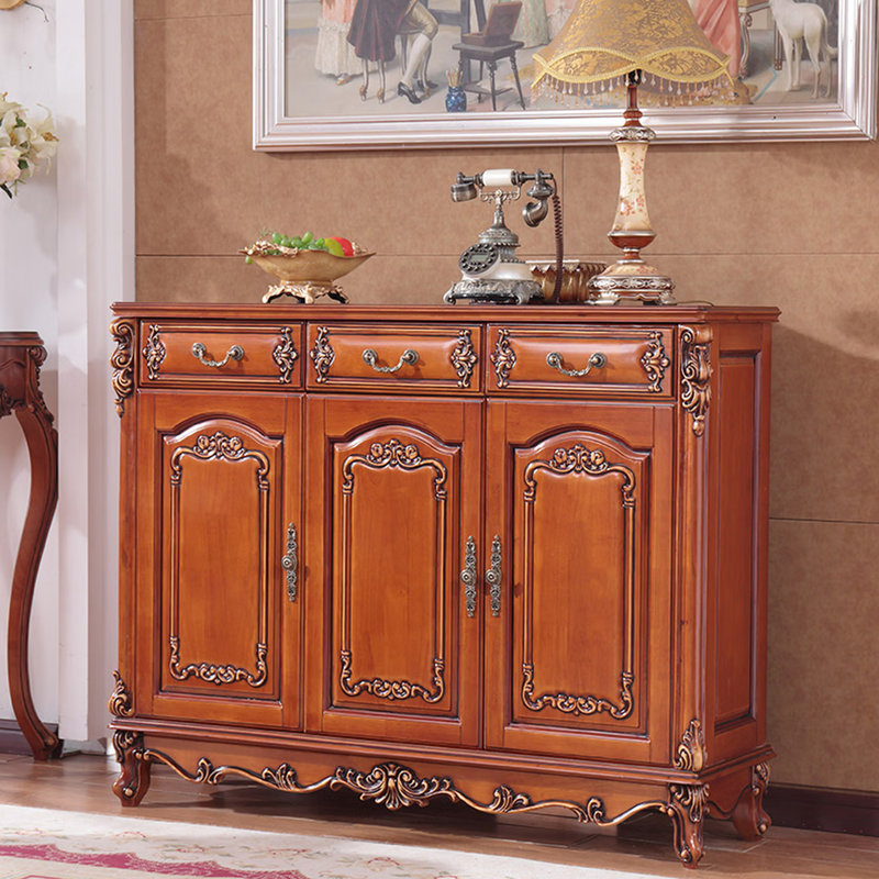American style large storage shoe cabinet