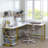 Lantz L-Shaped Metal Base Computer Desk-1033234464-991201097