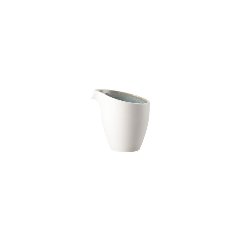 Junto Stoneware Creamer Bowl, Aquamarine
