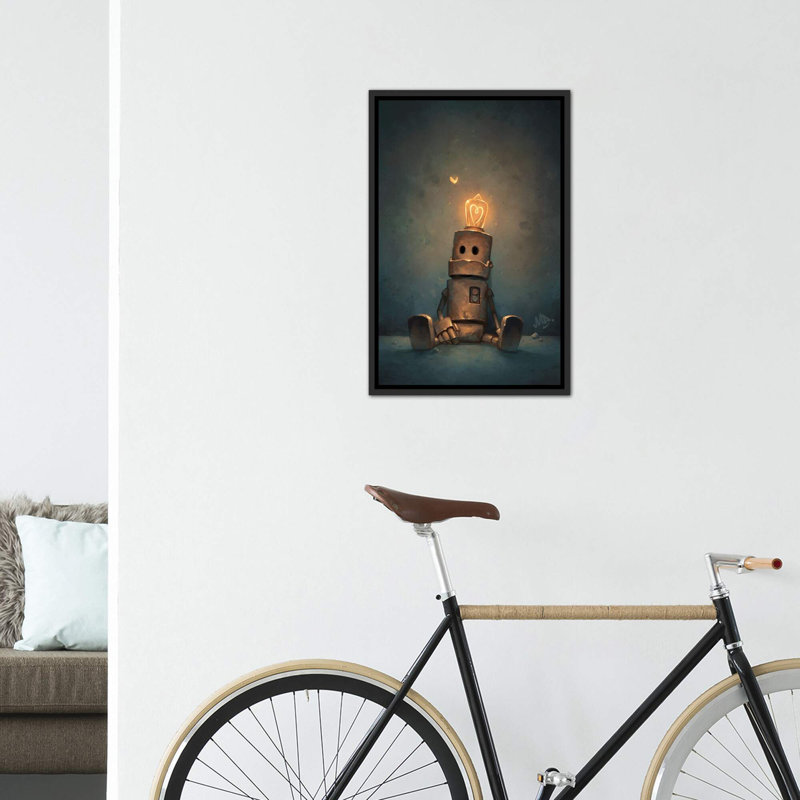 Fantasy & Sci-Fi, 26" H x 18" W x 1.5" D, Distressed Black Framed Canvas