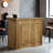 47.24" Brown Standard Solid Reception Desk