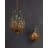 Delphos Wrought Iron Flush Mounted Sconce