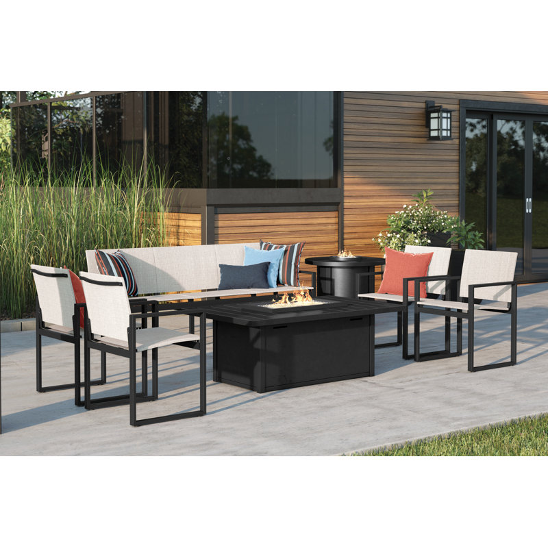 Fauteuil de conversation Allure, Glacier, Carbone