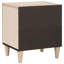 40cm W Solid Wood Bedside Table-1771512511