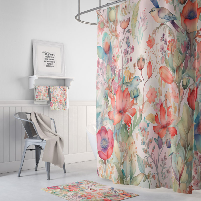 Floral Shower Curtain