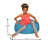 Bean Bag Chair for Kids, Teens, and Adults - Filled with Soft Beads, Includes Removable and Machine Washable Cover - Multiple Colors, Sizes and Fabrics including Soft Nylon & Canvas with Patterns-1782650935-1785356751