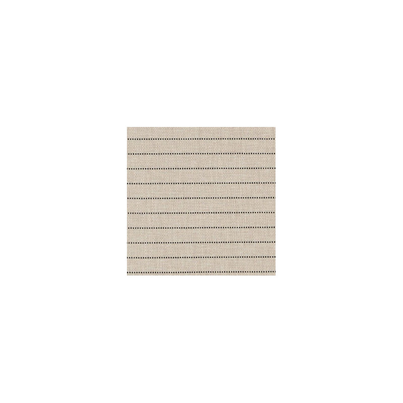 Manning Stripe Indoor/Outdoor Fabric, Black/Natural