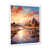 White Single Picture Framed