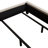 Devon Grid Tufted Eastern King Bed In Sand Fabric-43308277