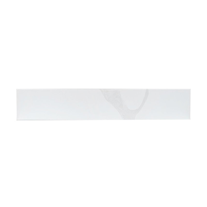 22 po latéral | 21,3 x 4,02 x 0,79 | Quartz | 1 pièce | latéral de salle de bain | blanc | latéral Calacatta quartz