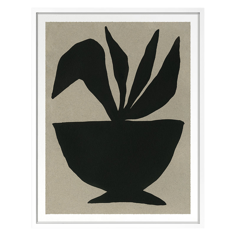 Teenie Ink 3 Print by Roebuck, Kate, White Framed, 25" H x 20" W
