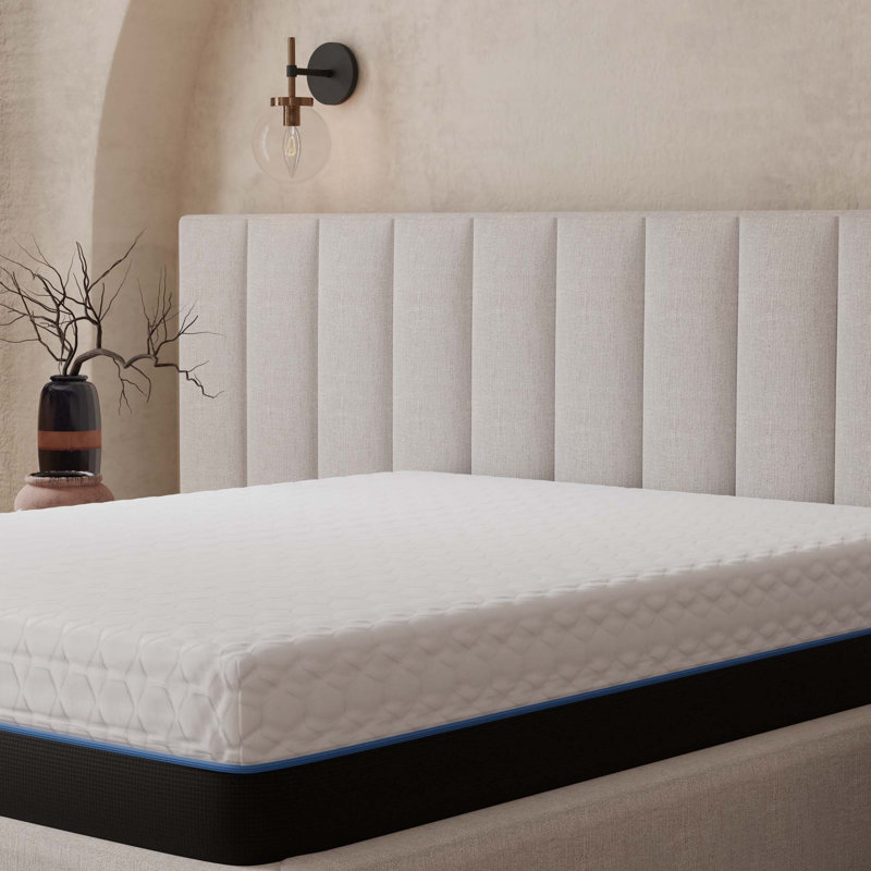 Matelas en mousse viscoélastique imprégnée de cuivre 12 pouces, Grand lit