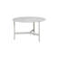Twist Outdoor Round Teak Coffee Table-70344598-70344599