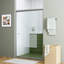 Porte de douche coulissante double demi-cadre l 44 "- H 48" x H 72 "-102334454