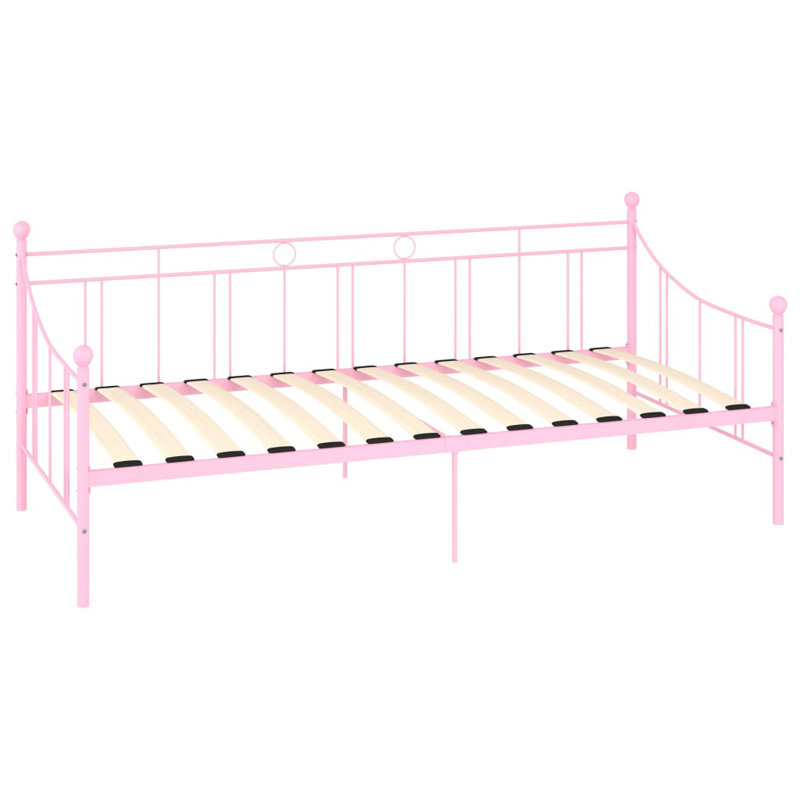 Del Rio Metal Daybed, Pink