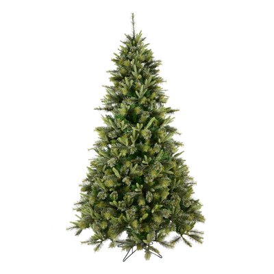 Cashmere Green Pine Artificial Christmas Tree with 900 Dura-Lit Clear Lights with Stand -  The Holiday Aisle®, 144AC72FEDF0419A8CBCBC0B48E95F04