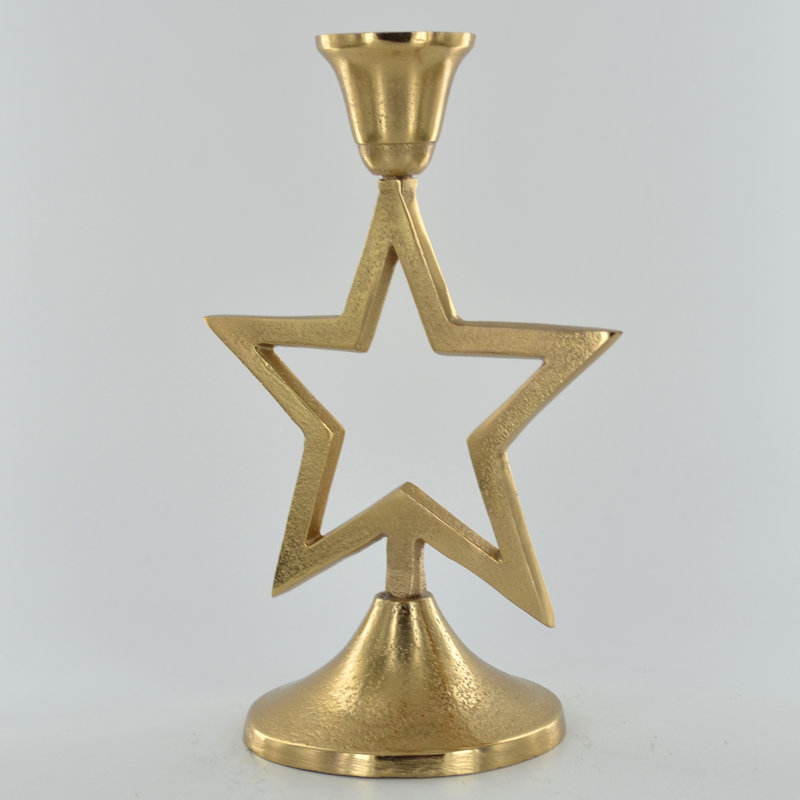 Metal Tabletop Candlestick