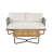Louie Outdoor Acacia Wood Rope Woven Conversation Set-458980615-447937026