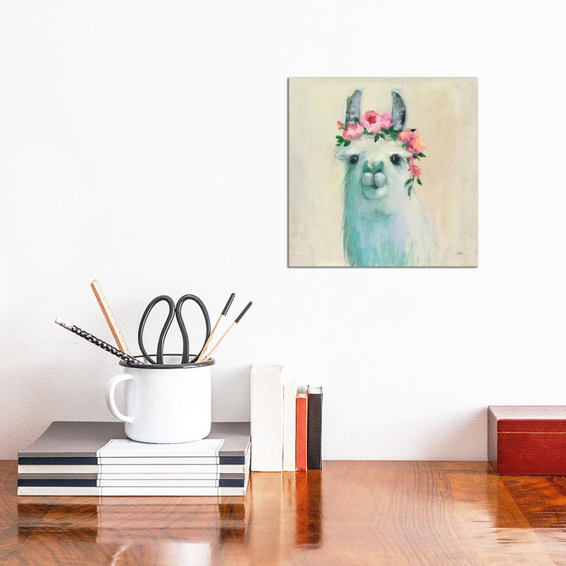 " Festival Girl III " by Julia Purinton, Wrapped Canvas, 12" H x 12" W x 1.5" D, No Matte