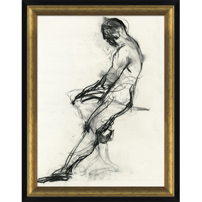 Black And White Figure Giclee Print by Soicher Marin Archives