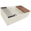 33'' L Double Bowl Fireclay Kitchen Sink-1563370408