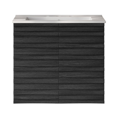 Ensemble de meuble-lavabo mural avec lavabo 24 po Judd