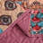 2-Piece Bohemian Patchwork Quilted Bedspread Coverlet Set for All Seasons, Boho Vintage Geometric Floral Reversible Lightweight Bedding Set with 1 Quilt and 1 Pillow Sham, Machine Washable, Room Decor-137582832