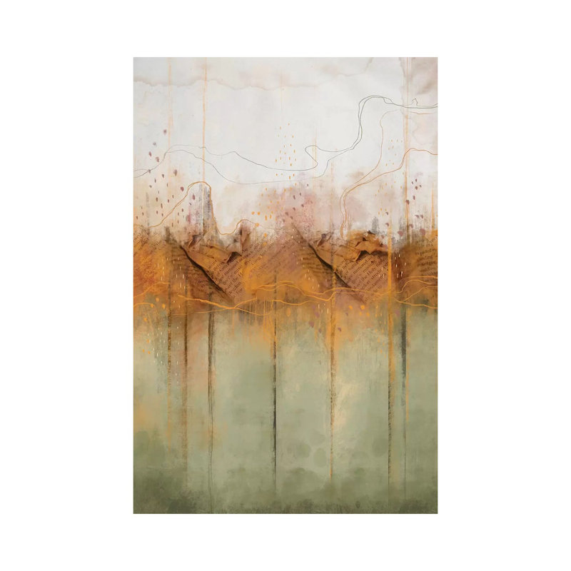 Paper Mountains by Soul Curry Art & Illustrations - Wrapped Canvas Gallery-Wrapped Canvas Giclée, 101.6 cm H x 66.04 cm W