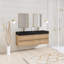 Ensemble de meuble-lavabo double 60 po avec comptoir en quartz 60 po-66482112-66482126