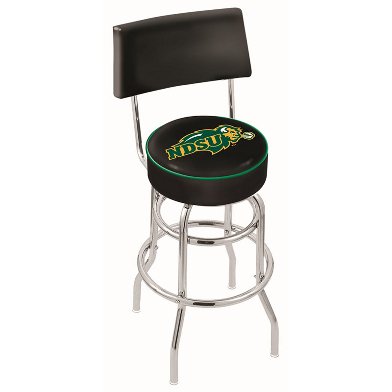 Tabouret tournant 30 "NCAA, Université du Dakota du Nord - Noir