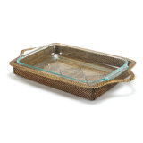 Calaisio Rectangular Pyrex Casserole Baking Dish 4Qt
