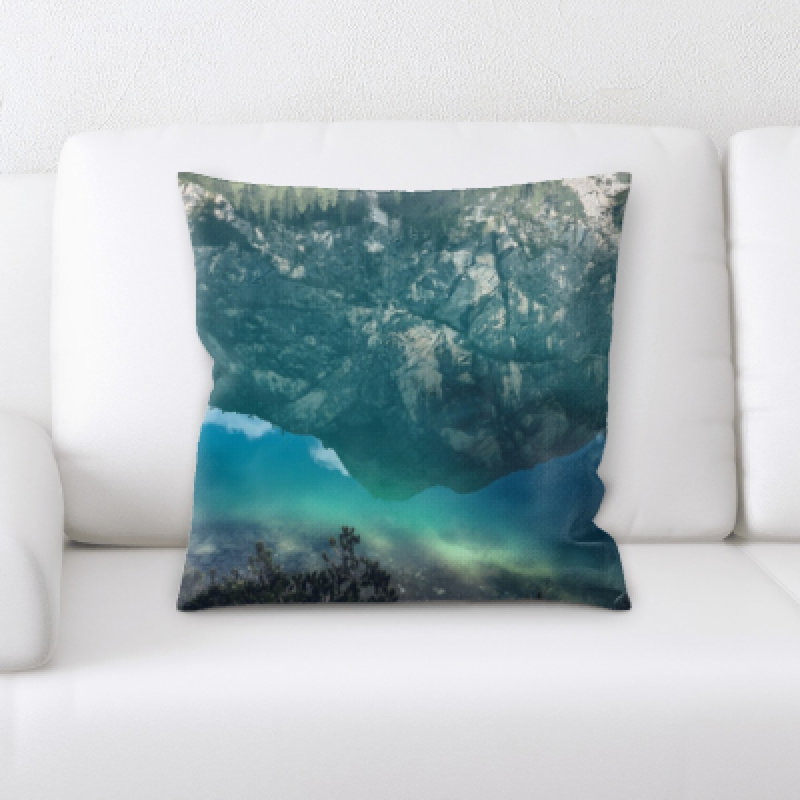Microsuede Throw Pillow