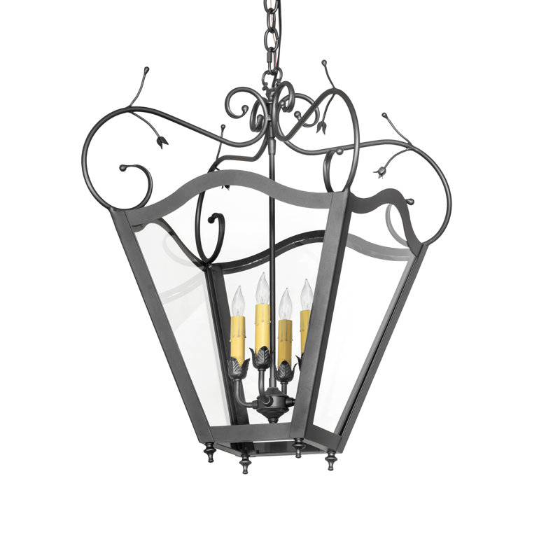 20" Square Terena 4 Light Pendant