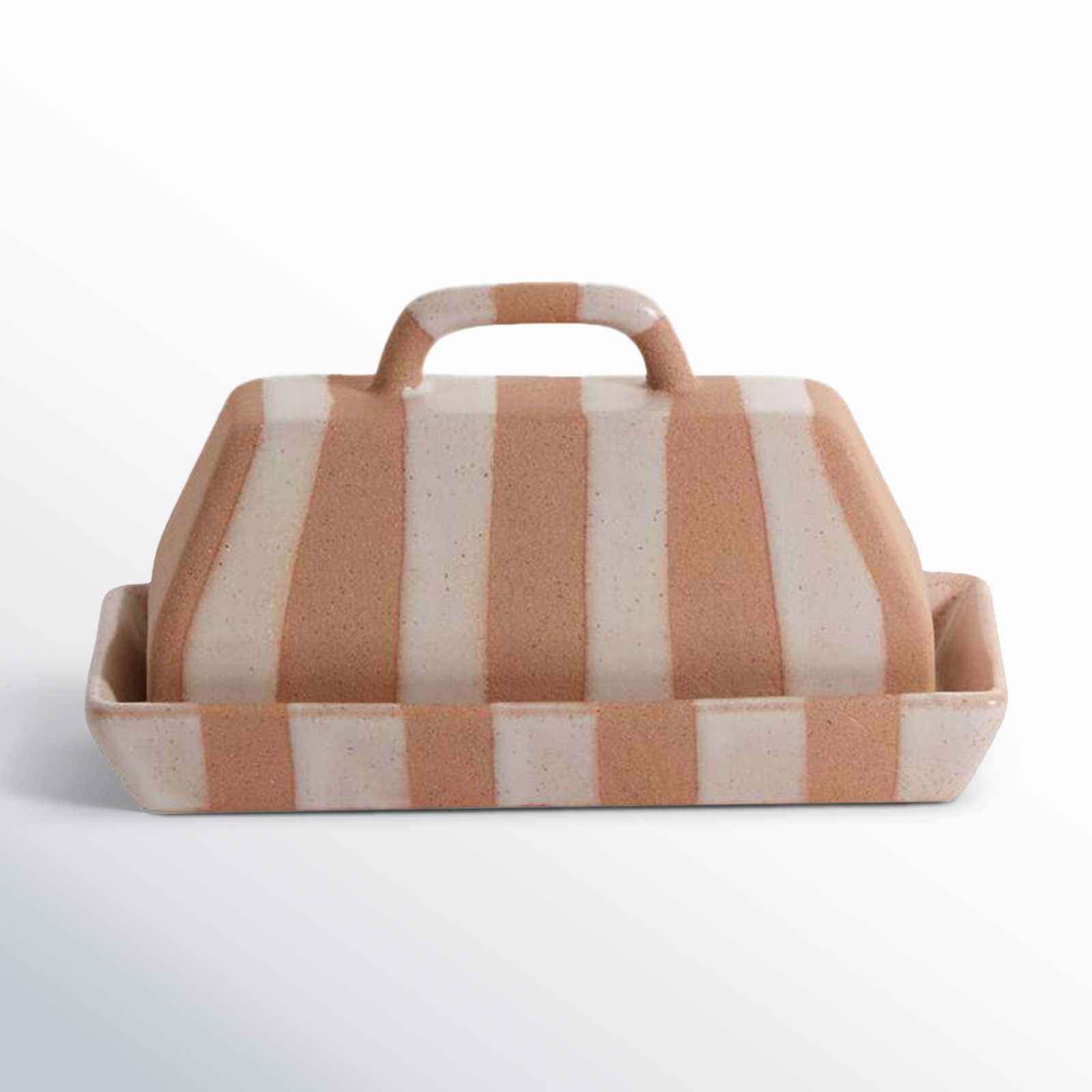 Joss & Main Jettie Ceramic Butter Dish