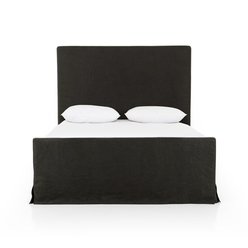 Daphne Upholstered Bed, Queen, Brussels Pine