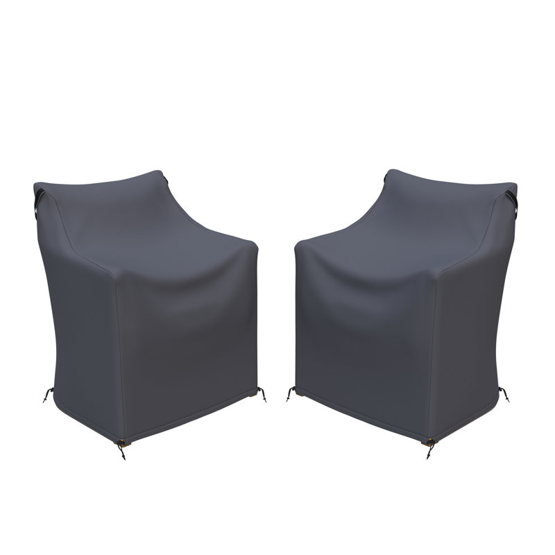Carolene Curved Aluminum Lounge Chair Covers