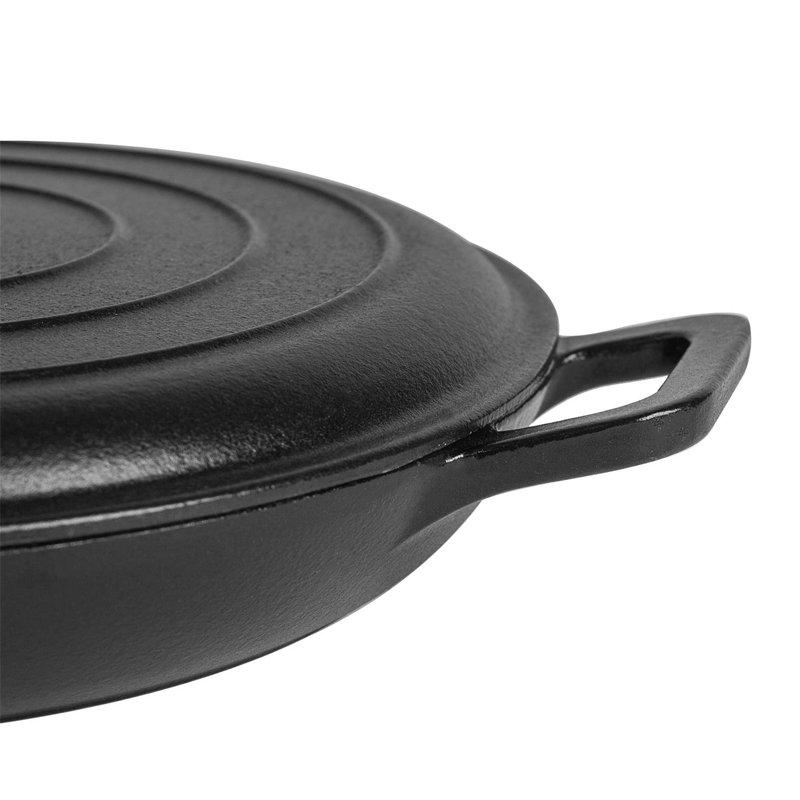2 - Piece Non-Stick Aluminum Cookware Set, Black