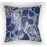 Chinoiserie Floral Floral Throw Pillow
