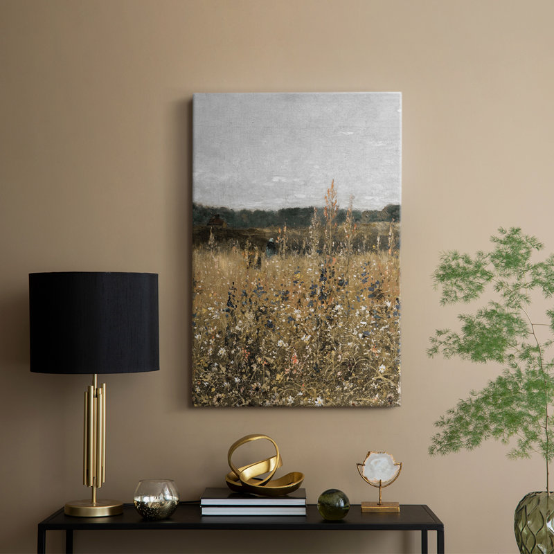 Paysage rétro CCL III - galerie Cavas, H 18 po x l 12 po