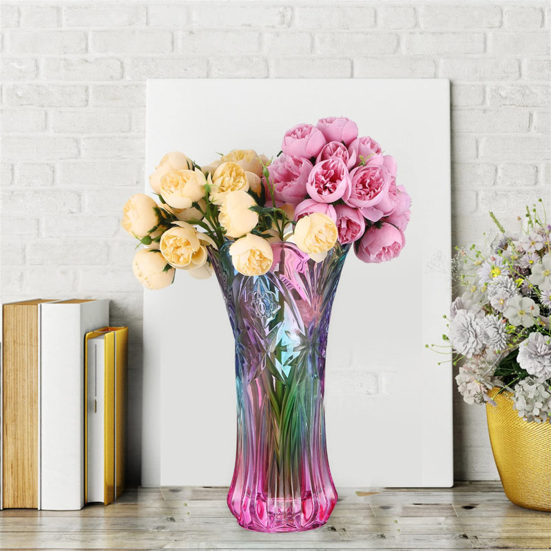 Danney Glass Floor Vase