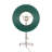 Orwell Articulating Wall Sconce in Aged Brass with Pine Green-1258109208